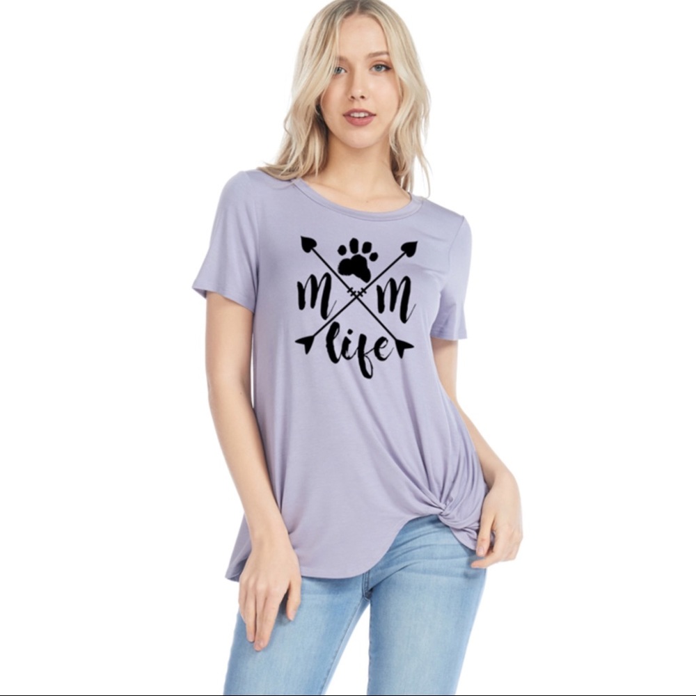 🆕 MADE IN USA LAVENDER Tees